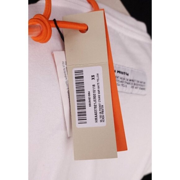 Heron Preston Pocket Style T-Shirt Size XS White Mens - Picture 11 of 16
